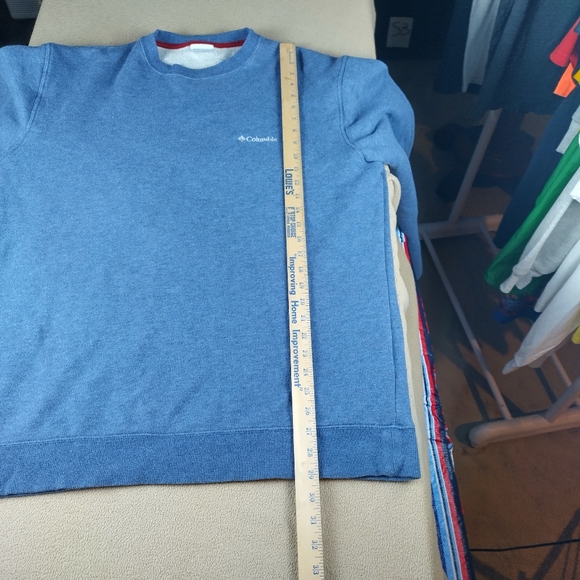 Columbia Men's Size XL Sweat Shirt Fleece Lined Crew Neck - Picture 9 of 12